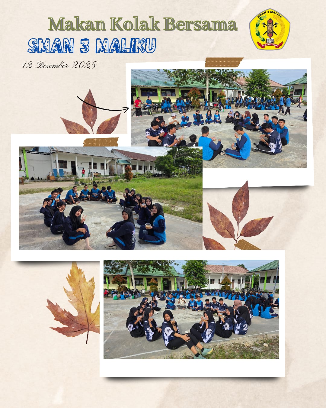 KEGITAN RUTIN JUMAT BERKAH SMAN 3 MALIKU